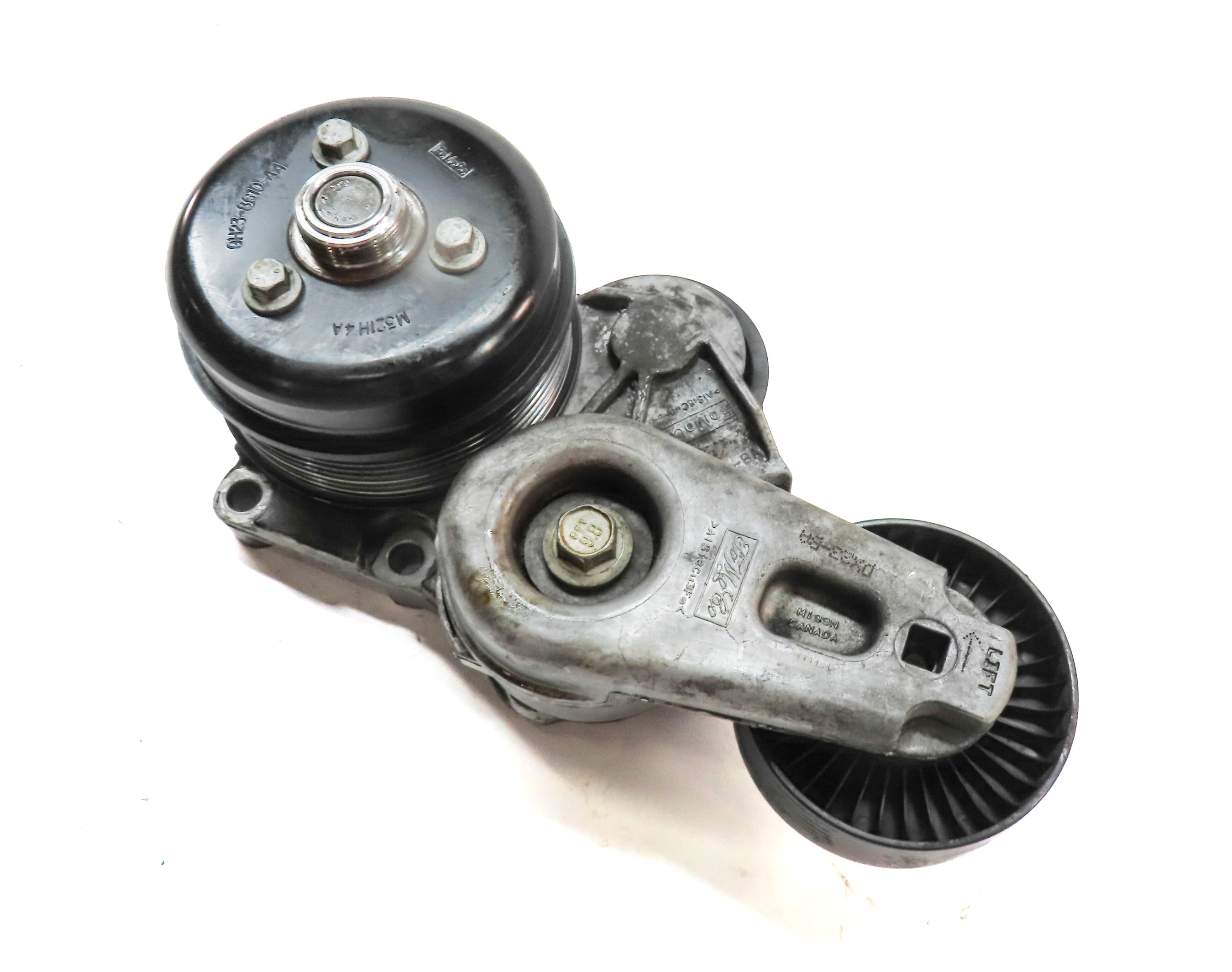 2014 RANGE ROVER SPORT (L494) 5.0L SUPERCHARGE ENGINE BELT TENSIONER PULLEY — exact item pictured